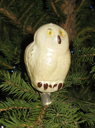 Новогодняя елочная игрушка - Сова